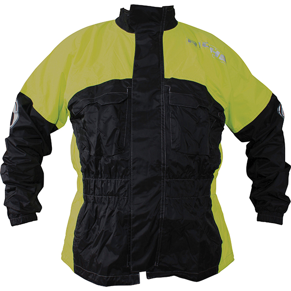 Richa Richa Rain Warrior JACKET.BLACK/fl.yell